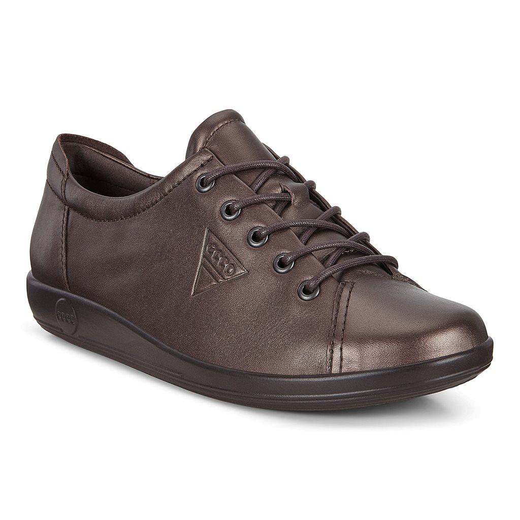 Baskets Ecco Soft 2.0 Femme Metal 4389-VULDP